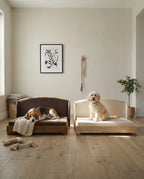 The Haven — Luxury Handcrafted Dog Bed | Solid Wood, Orthopedic, Waterproof lined - Che Cose Belle