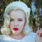 The Head - Turner Structured Beret by Lipstick & Chrome - RED - Che Cose Belle