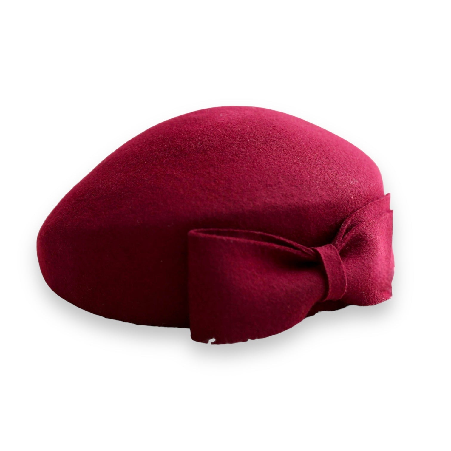 The Head - Turner Structured Beret by Lipstick & Chrome - WINE - Che Cose Belle