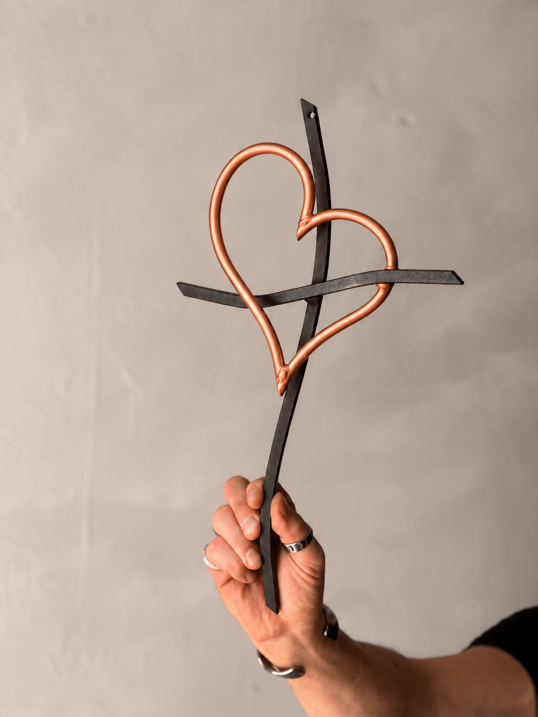 The Heart of Gold Promise Cross - Che Cose Belle