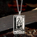 The High Priestess Tarot Card Stainless Steel Necklace - Che Cose Belle
