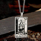 The High Priestess Tarot Card Stainless Steel Necklace - Che Cose Belle