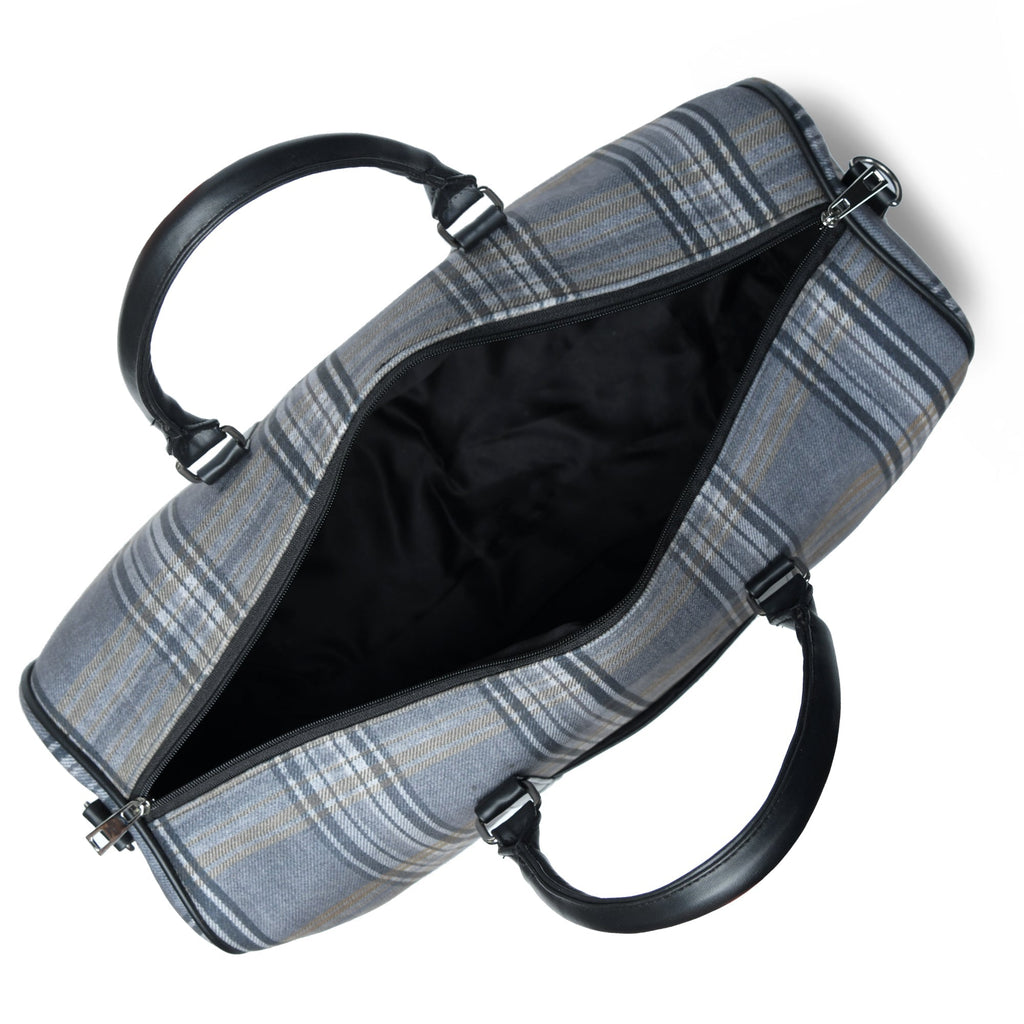 The Highlander Plaid Duffle Bag - Che Cose Belle