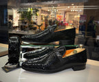 The King Black Bit Dress Loafer Men Shoe - Che Cose Belle