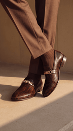 The King Tan Bit Dress Loafer Men Shoe - Che Cose Belle