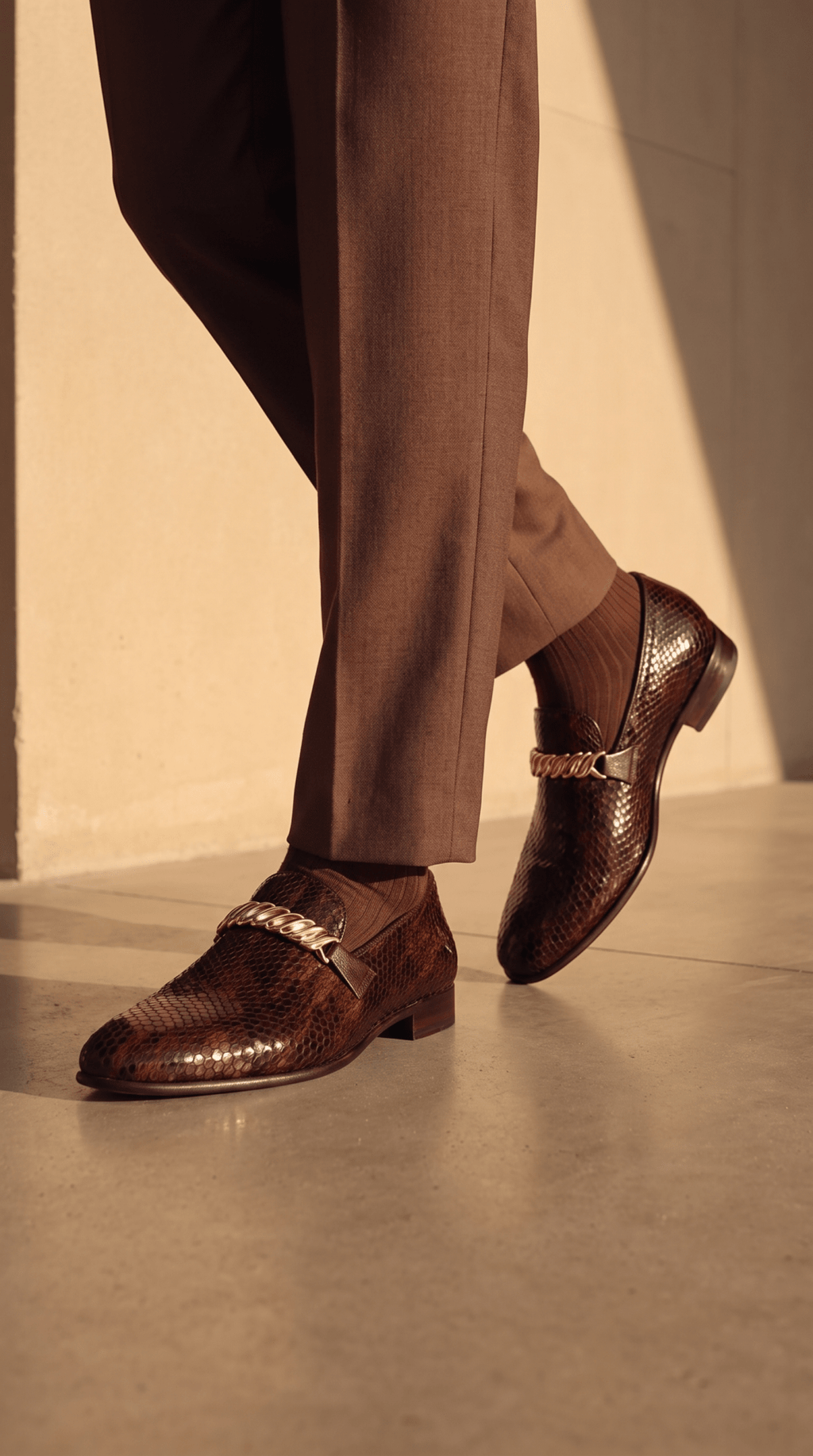 The King Tan Bit Dress Loafer Men Shoe - Che Cose Belle