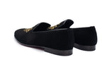 The Lazio Shoe Black Suede Slip-on Loafer Men Shoe - Che Cose Belle