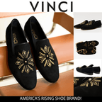 The Lazio Shoe Black Suede Slip-on Loafer Men Shoe - Che Cose Belle