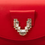 The Love Red Leather Handbag - Che Cose Belle
