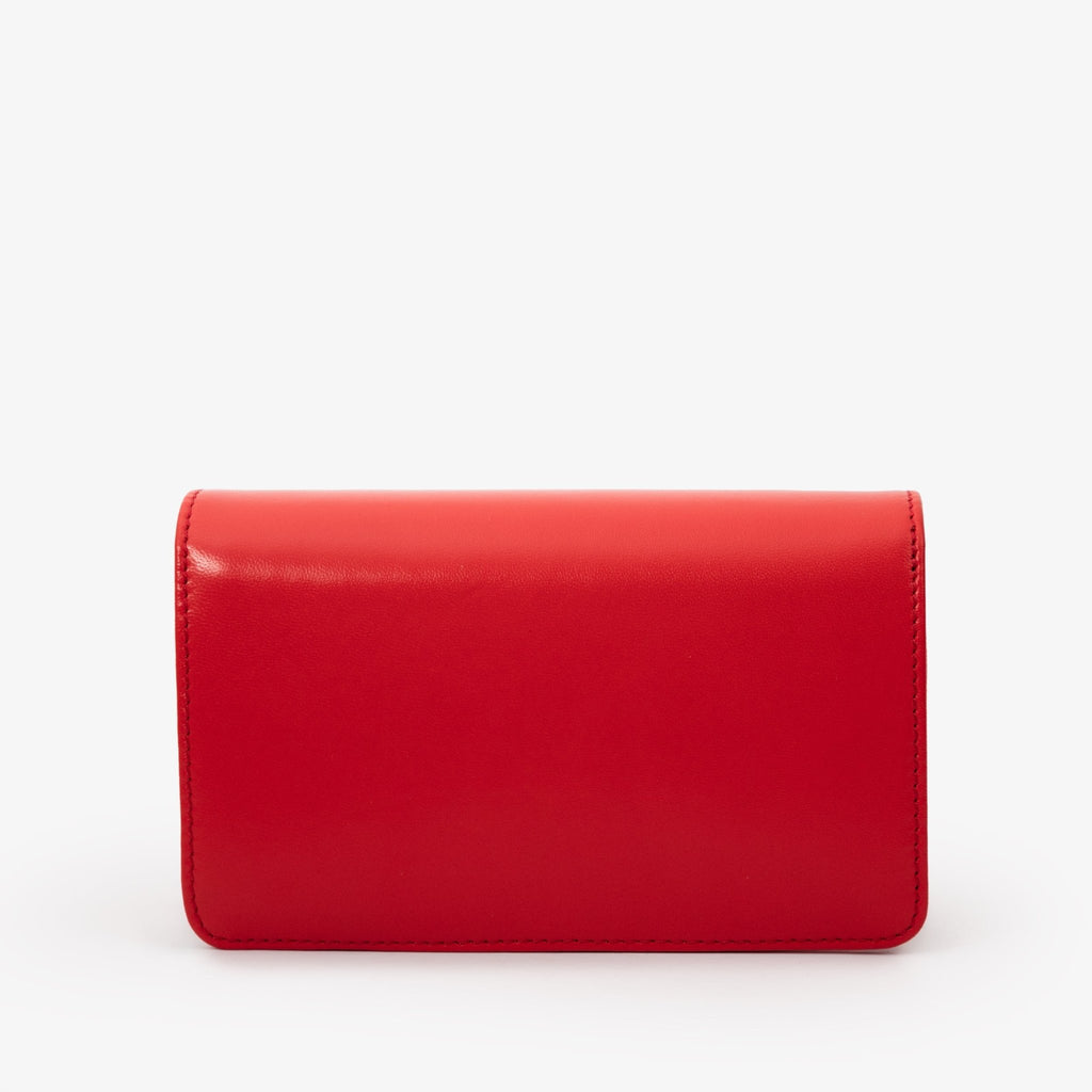 The Love Red Leather Handbag - Che Cose Belle