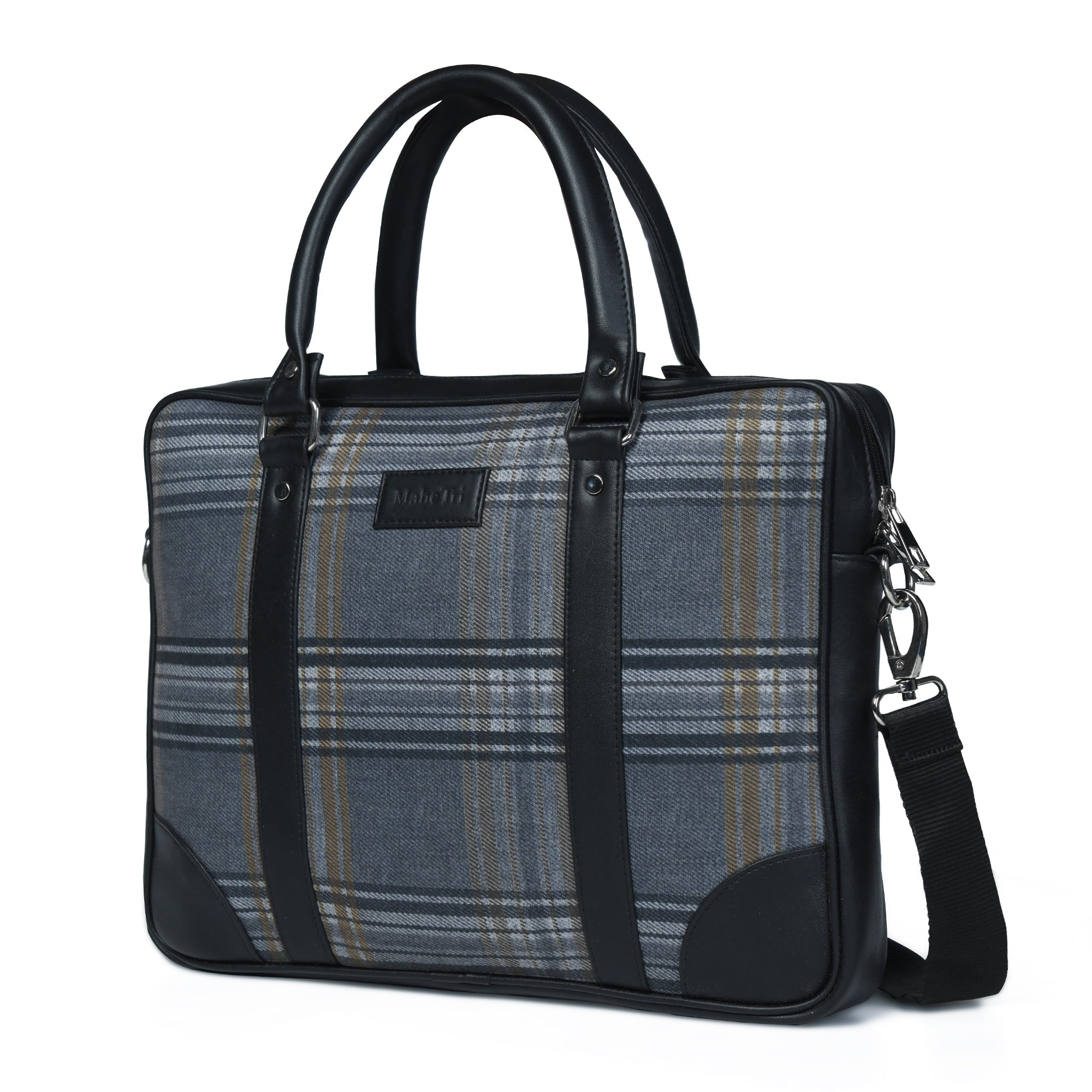 The Madison Plaid Briefcase - Che Cose Belle