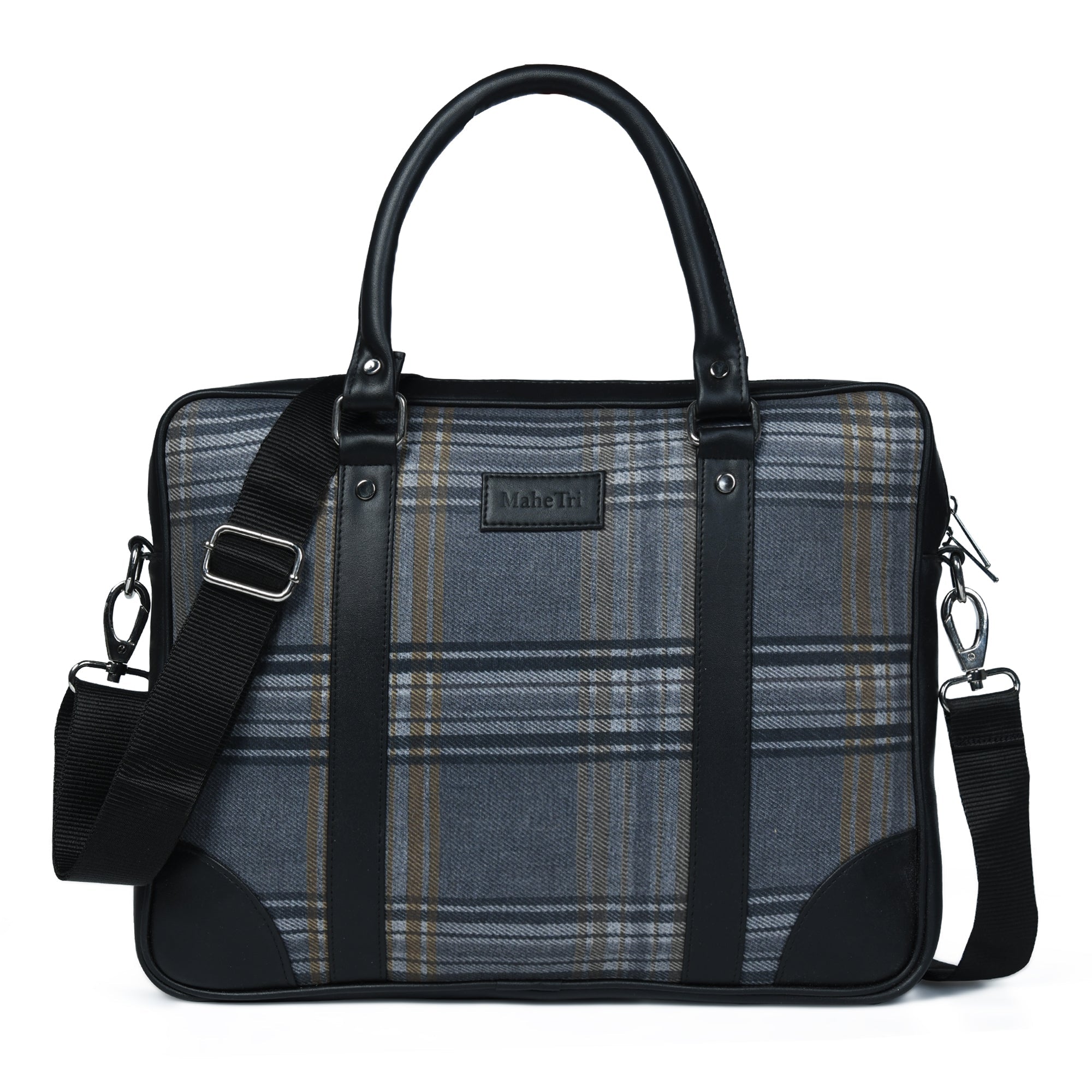 The Madison Plaid Briefcase - Che Cose Belle