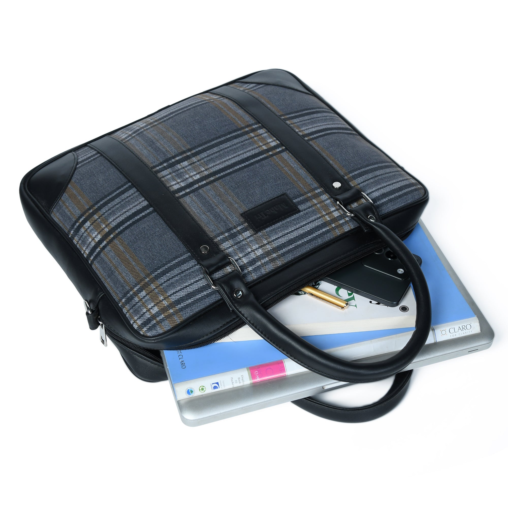 The Madison Plaid Briefcase - Che Cose Belle
