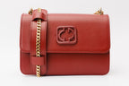 The Maneadero Dark Red Leather Handbag - Che Cose Belle