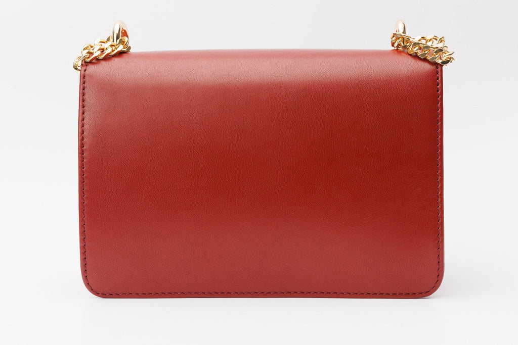 The Maneadero Dark Red Leather Handbag - Che Cose Belle