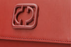 The Maneadero Dark Red Leather Handbag - Che Cose Belle