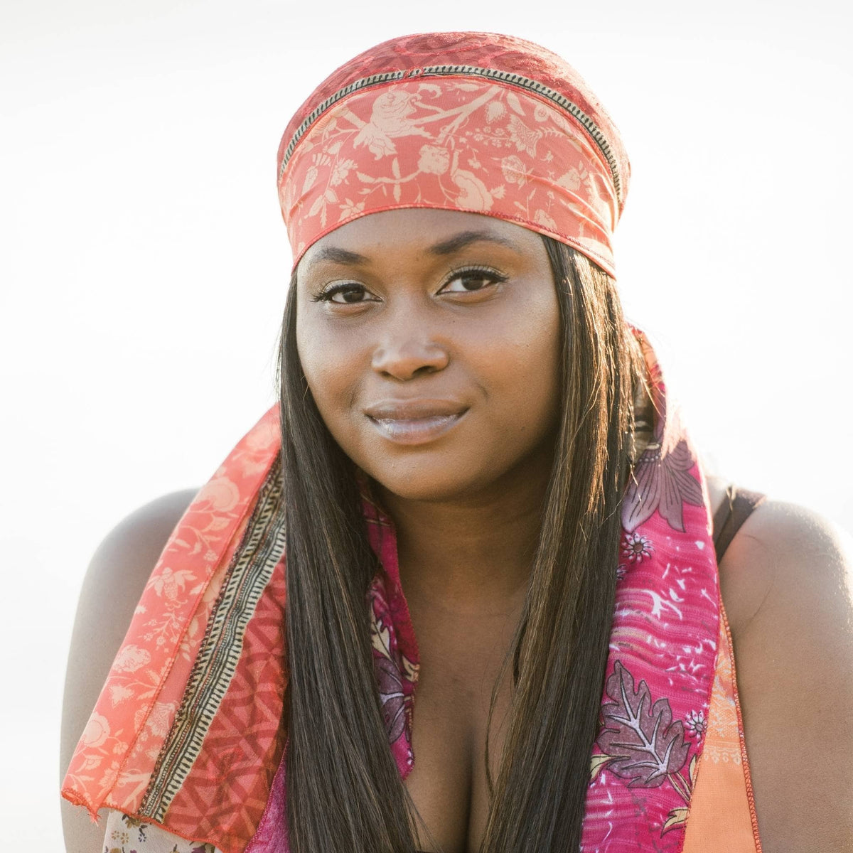 The Medley Sari Silk Scarf - Che Cose Belle
