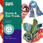 The Medley Sari Silk Scarf