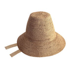 The Meg Jute Straw Hat In Beige - Che Cose Belle