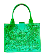 The Mini Tote| Artisan Leather Mini Tote Bag - Che Cose Belle