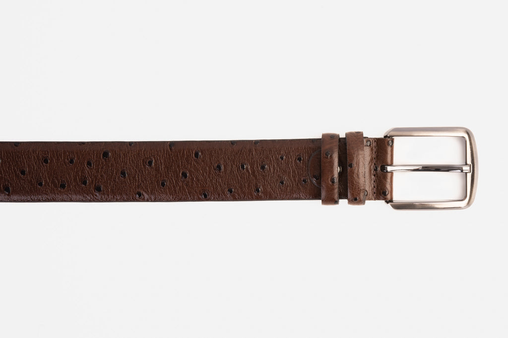 The Monterrey Brown Leather Belt - Che Cose Belle