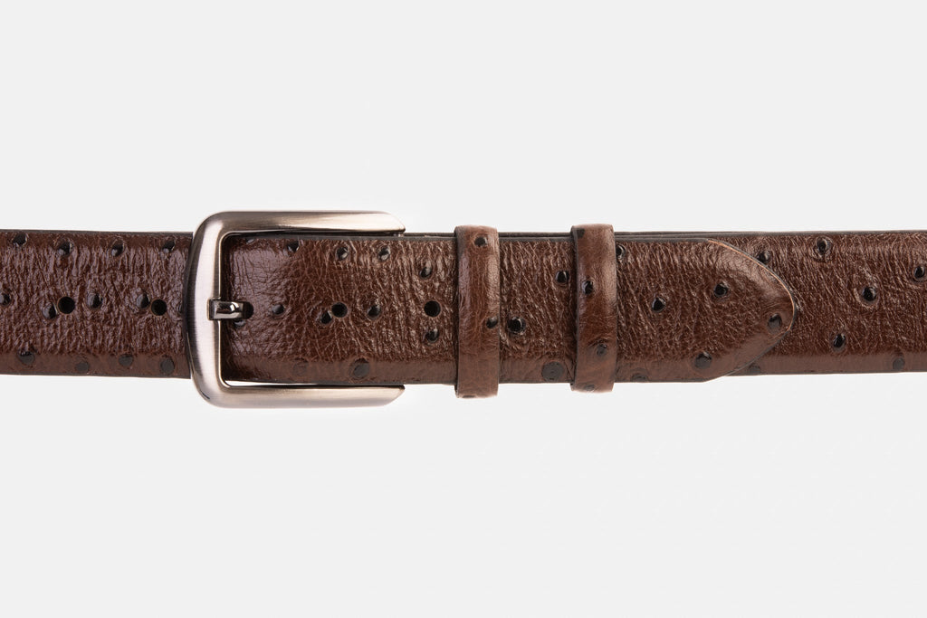 The Monterrey Brown Leather Belt - Che Cose Belle