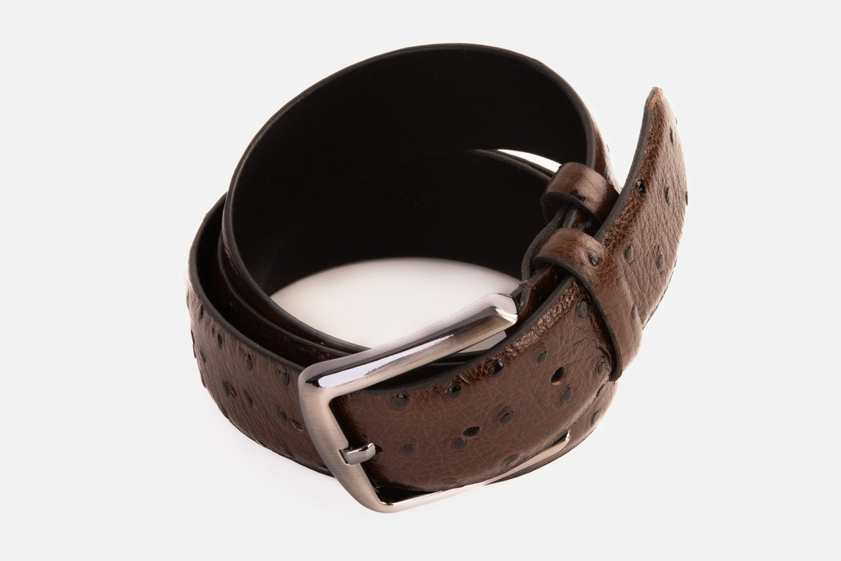 The Monterrey Brown Leather Belt - Che Cose Belle