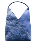 The Nancy Ann | Hand-Tooled Leather Shoulder Bag - Che Cose Belle