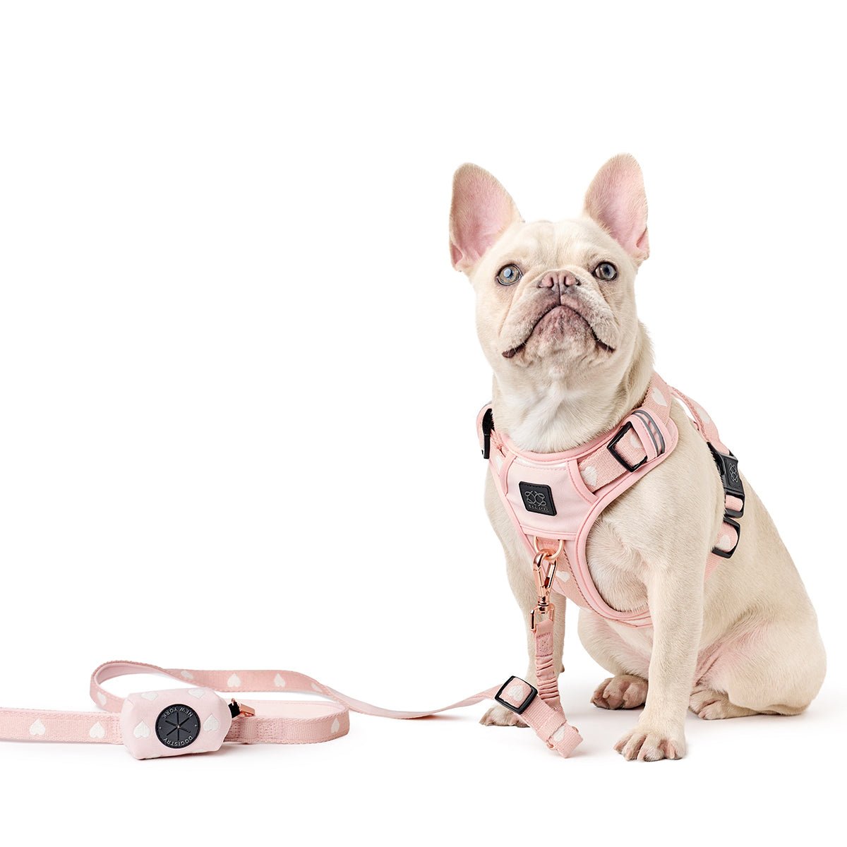 The NoMad Adjustable Luxe Harness - Sweetheart - Che Cose Belle