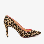 The Olbia Leopard Leather Pump Fuchsia Sole Women Shoe - Che Cose Belle