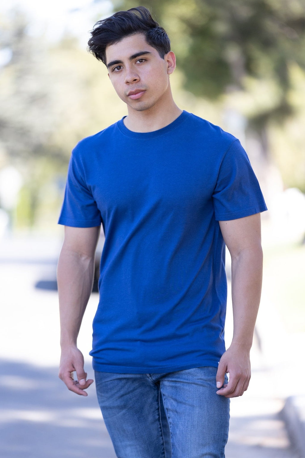 The Original Men's Bamboo Viscose/Organic Cotton Short Sleeve T-Shirt - Classic Cut - Che Cose Belle