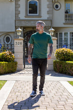 The Original Men's Bamboo Viscose/Organic Cotton Short Sleeve T-Shirt - Classic Cut - Che Cose Belle