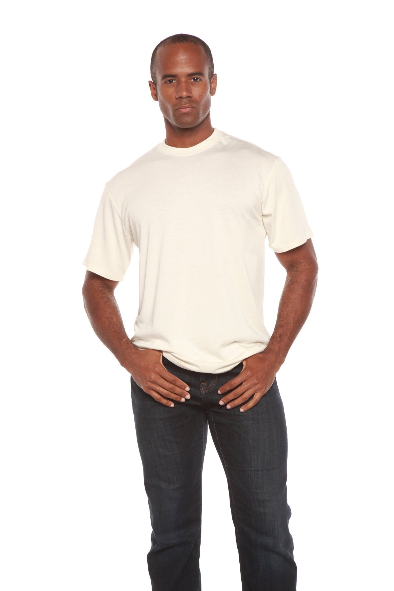 The Original Men's Bamboo Viscose/Organic Cotton Short Sleeve T-Shirt - Classic Cut - Che Cose Belle