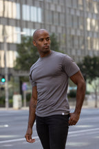 The Original Men's Bamboo Viscose/Organic Cotton Short Sleeve T-Shirt - Classic Cut - Che Cose Belle