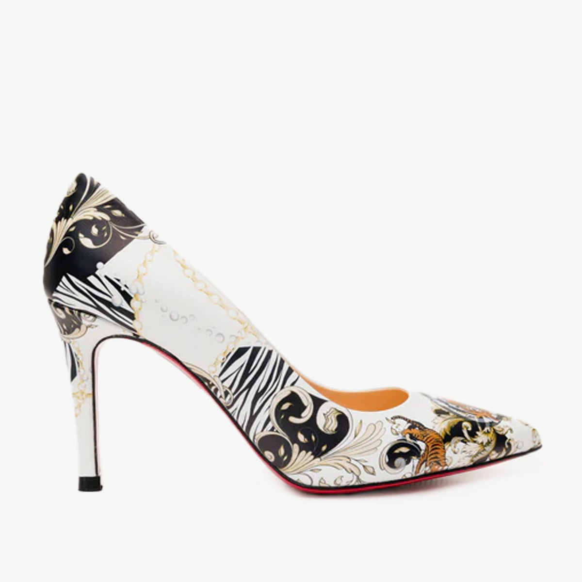 The Perugia White Leather Pump Women Shoe - Che Cose Belle