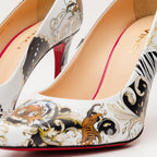 The Perugia White Leather Pump Women Shoe - Che Cose Belle