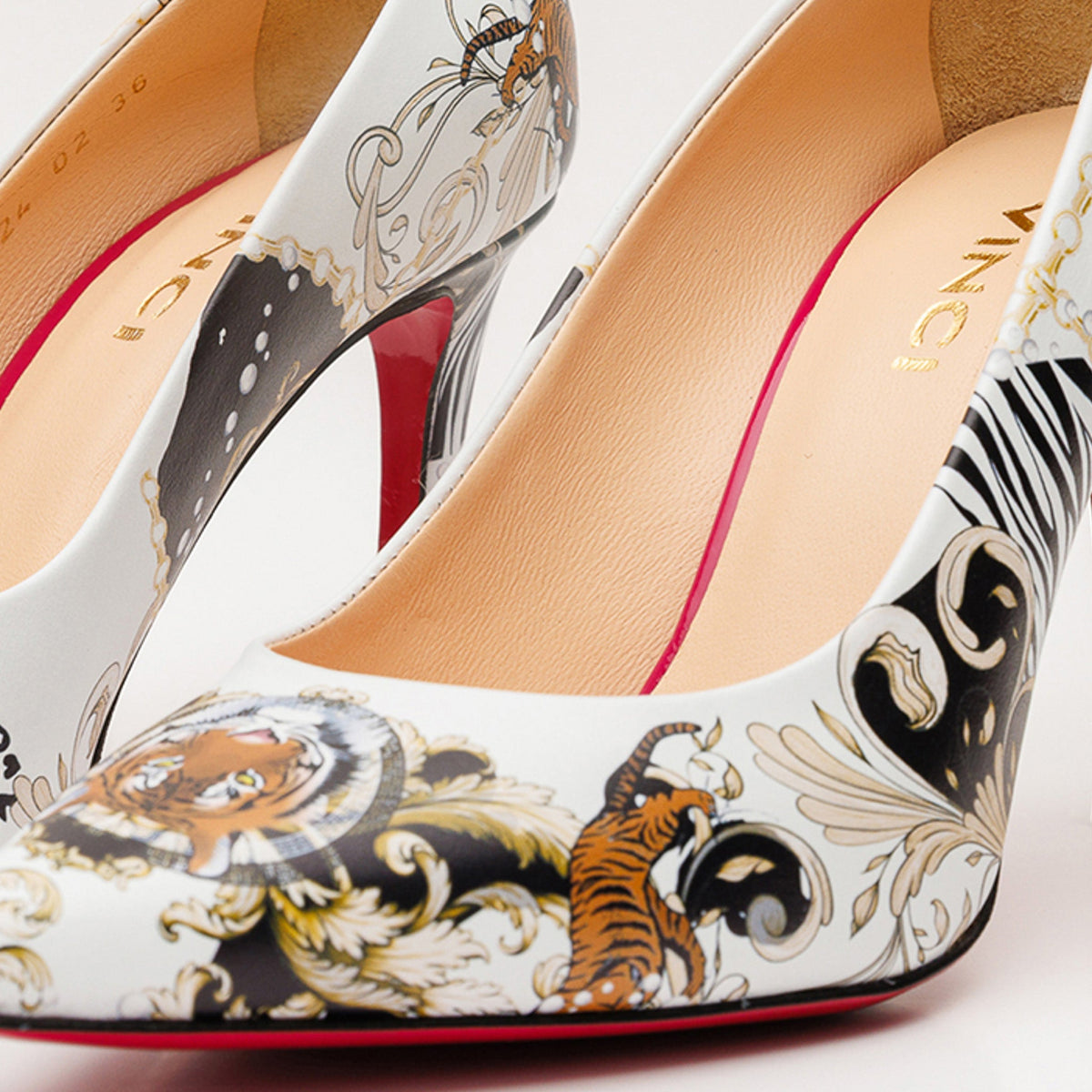 The Perugia White Leather Pump Women Shoe - Che Cose Belle