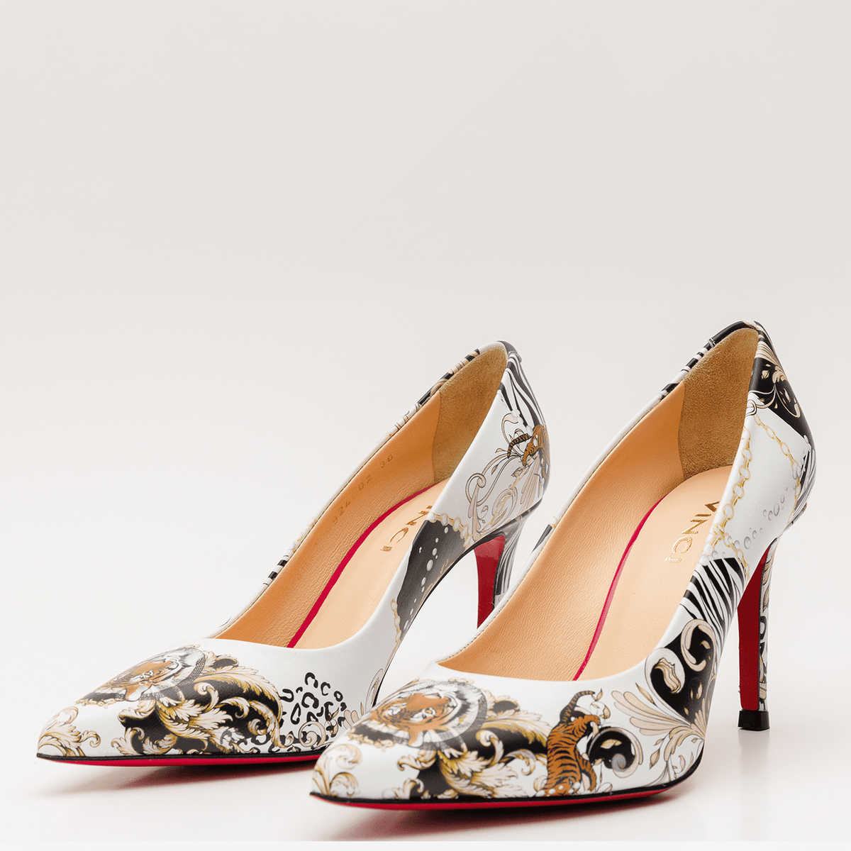 The Perugia White Leather Pump Women Shoe - Che Cose Belle