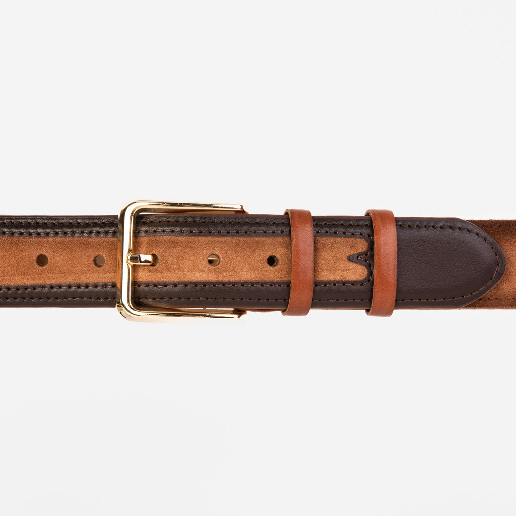 The Regent Brown Leather Belt - Che Cose Belle