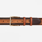 The Regent Brown Leather Belt - Che Cose Belle