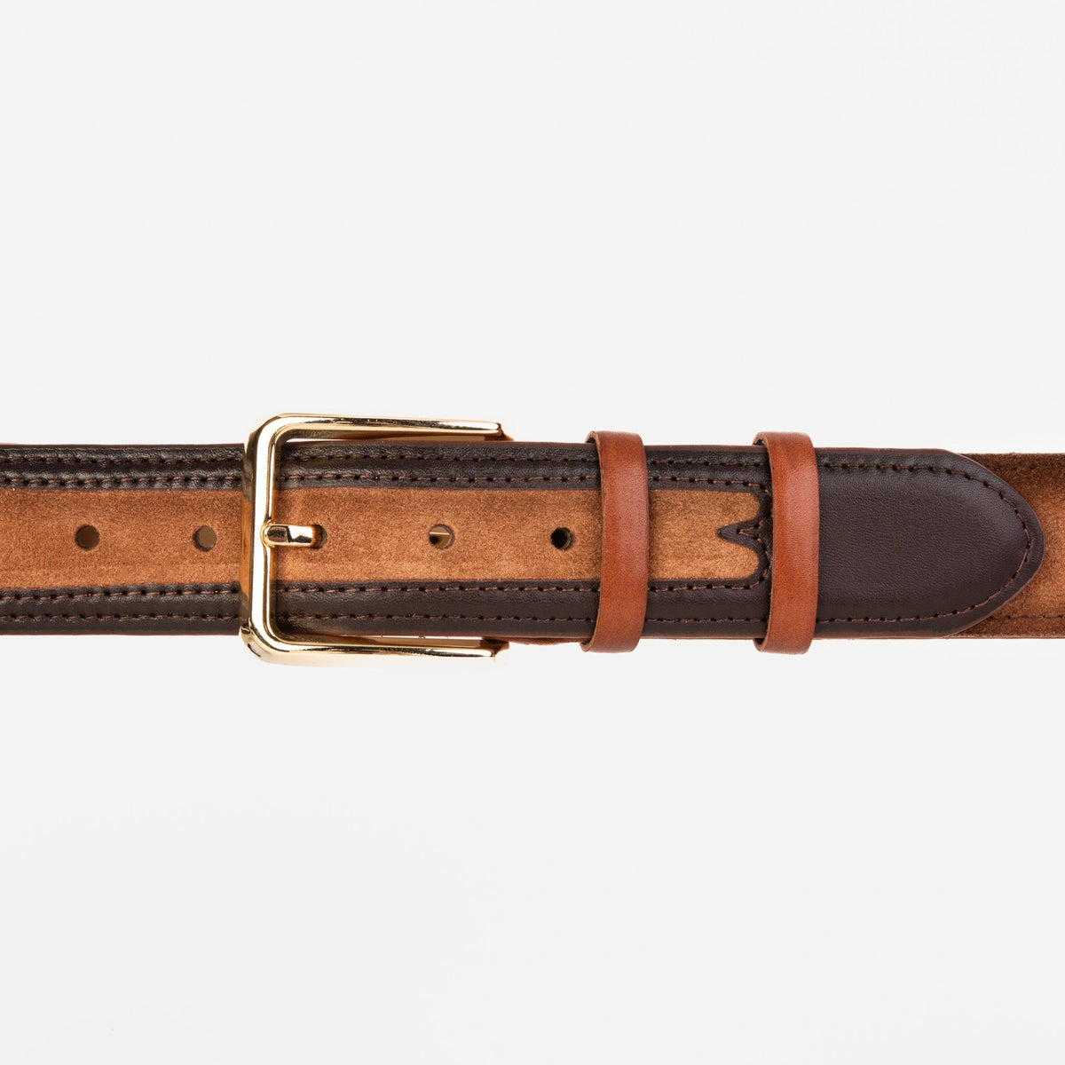 The Regent Brown Leather Belt - Che Cose Belle