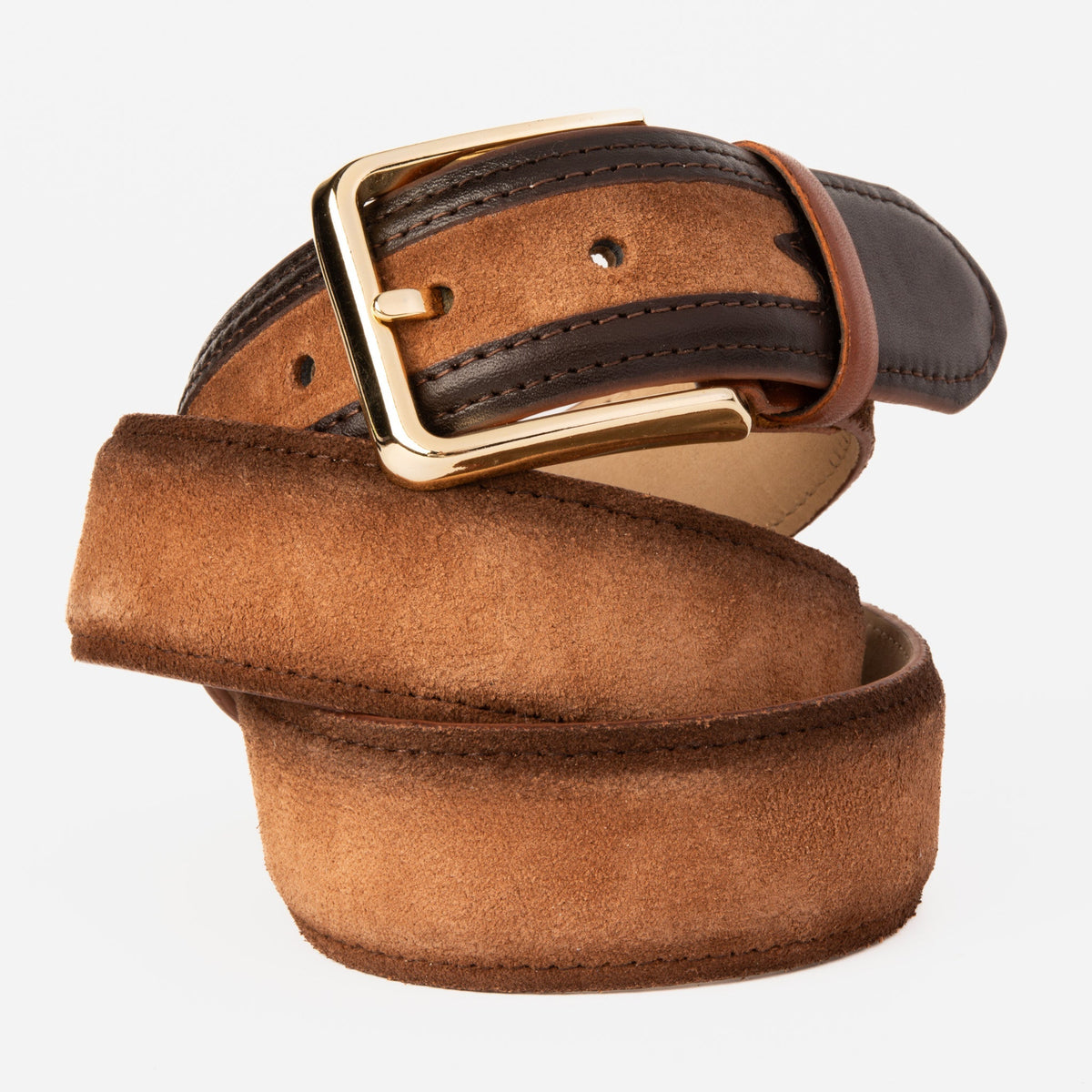 The Regent Brown Leather Belt - Che Cose Belle