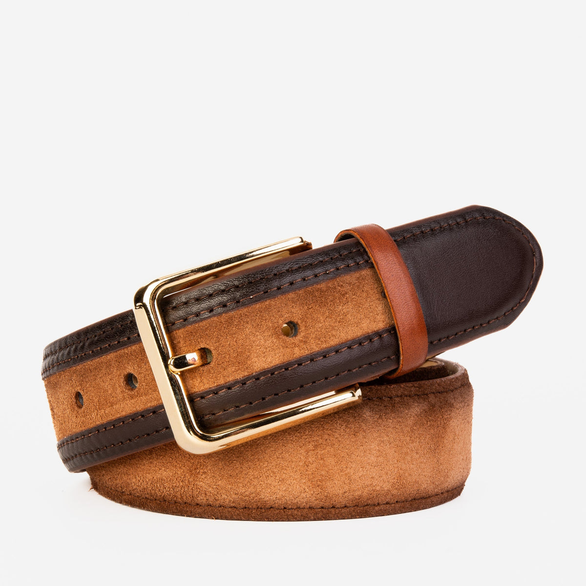 The Regent Brown Leather Belt - Che Cose Belle