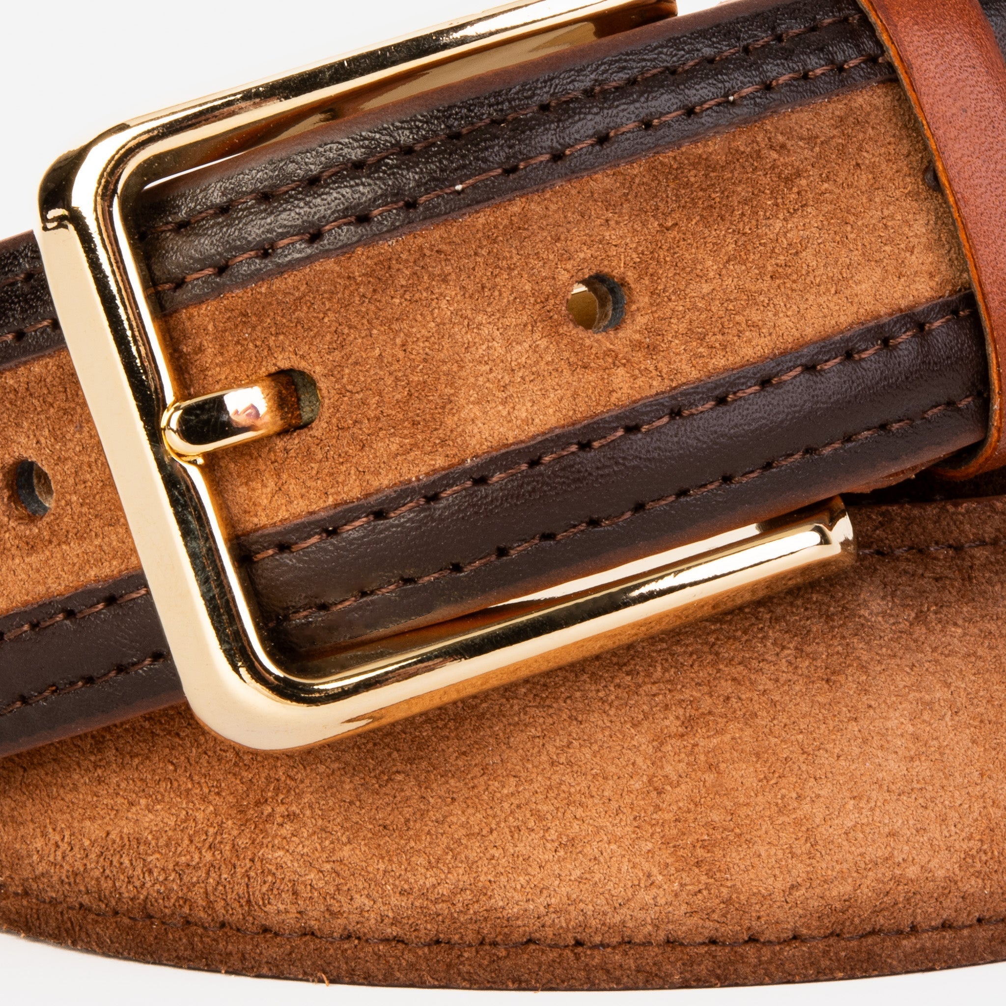 The Regent Brown Leather Belt - Che Cose Belle