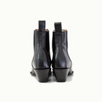 The Sandra Boot in Black Patent Leather - Che Cose Belle