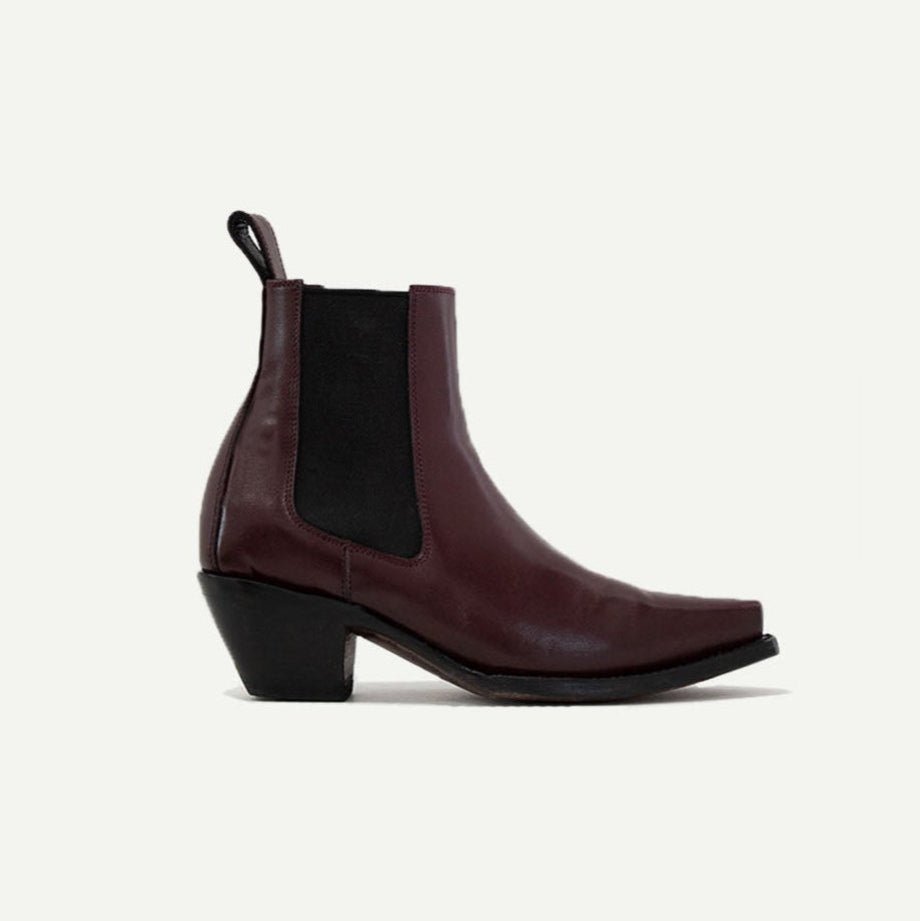The Sandra Boot in Burgundy - Che Cose Belle