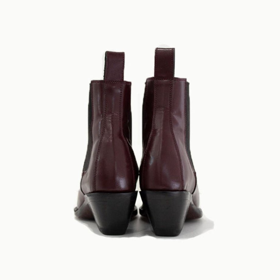 The Sandra Boot in Burgundy - Che Cose Belle
