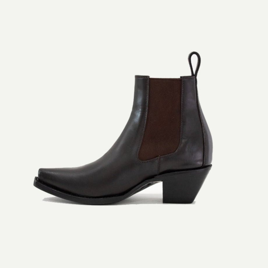 The Sandra Boot in Chocolate Brown - Che Cose Belle