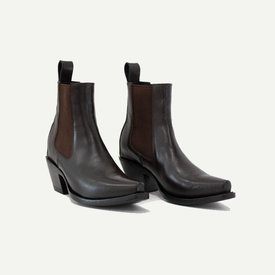 The Sandra Boot in Chocolate Brown - Che Cose Belle