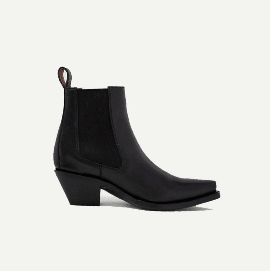 The Sandra Boot in Matte Black - Che Cose Belle